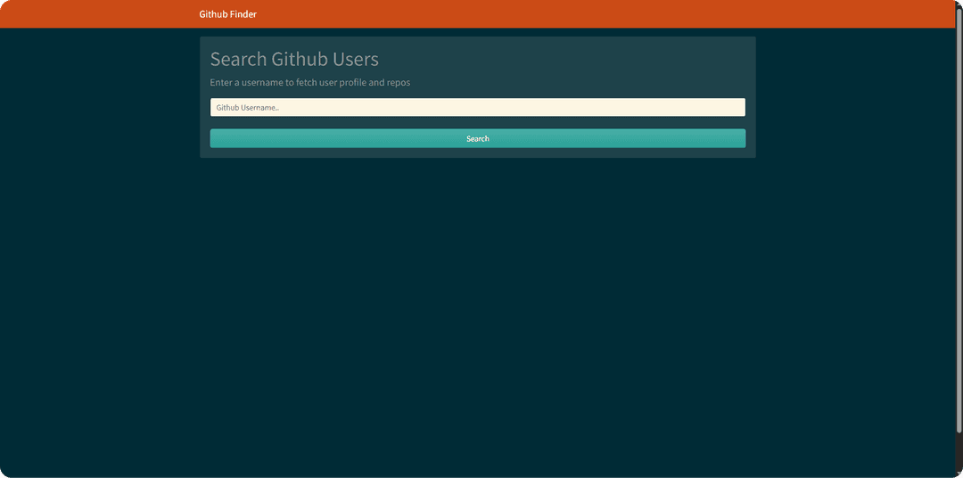 Github Finder - thumbnail image